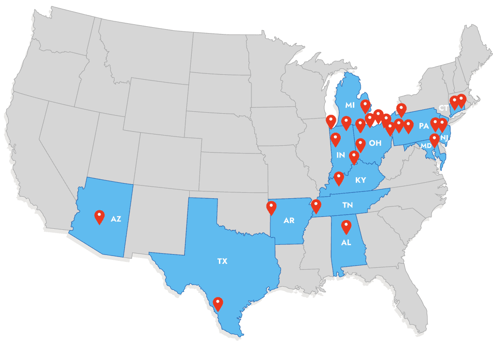 PGT Terminals across US